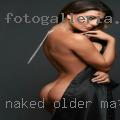 Naked older mature women